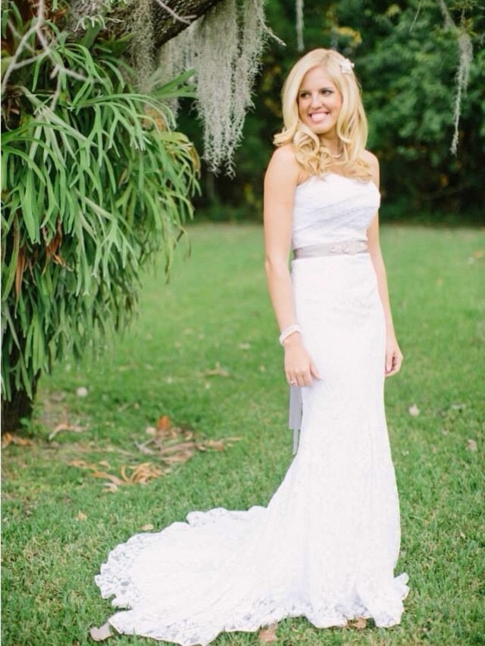 Galina WG3381 lace wedding dress
6 Soft White